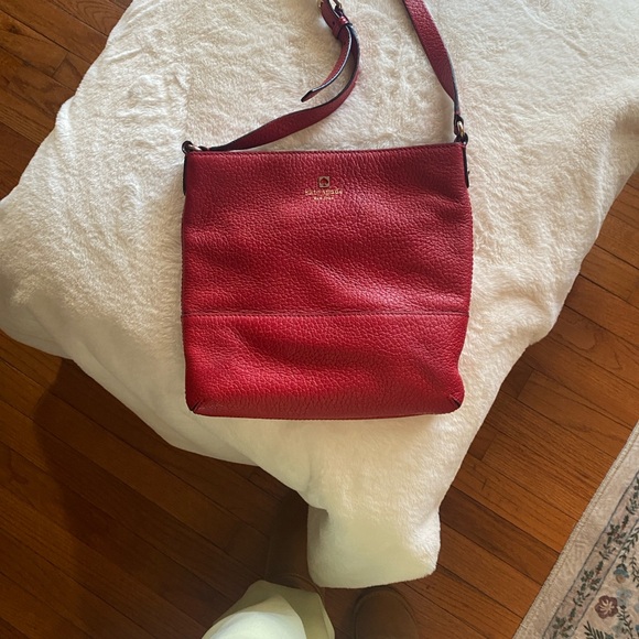 Kate Spade Red Leather Shoulder Bag - Picture 10 of 10